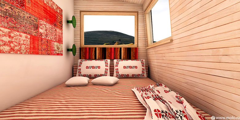 Small cottage - Bedroom